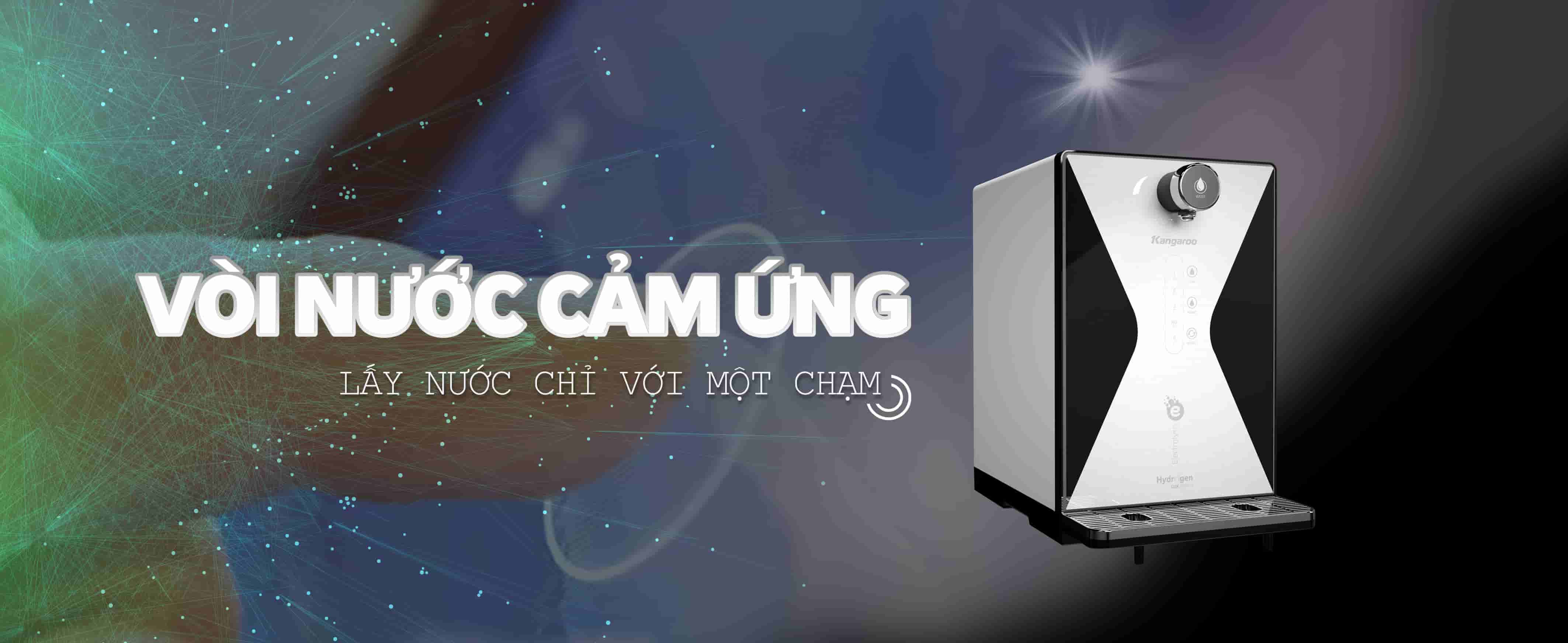 Máy lọc nước Kangaroo Hydrogen ion kiềm KG100EED