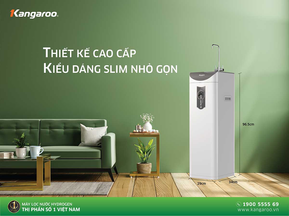 Máy lọc nước Kangaroo Hydrogen Slim Duo 2 KG100HD2