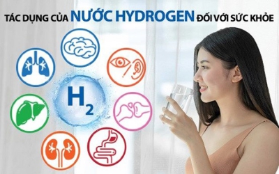 CÔNG DỤNG CỦA NƯỚC HYDROGEN - TẠI SAO CHÚNG TA NÊN UỐNG NƯỚC HYDROGEN