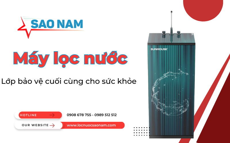 Nước máy đã xử lý rồi, vì sao vẫn cần máy lọc nước?