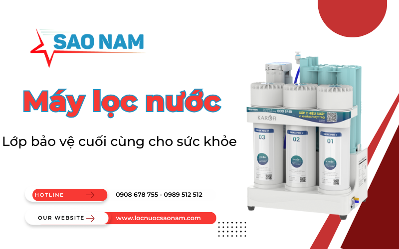 Nước máy đã xử lý rồi, vì sao vẫn cần máy lọc nước?
