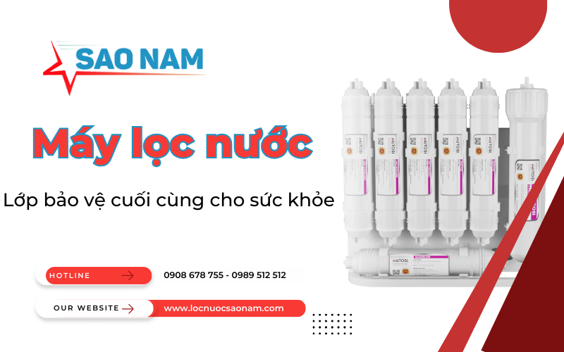Nước máy đã xử lý rồi, vì sao vẫn cần máy lọc nước?