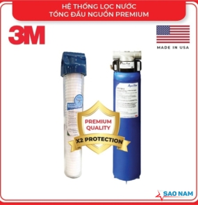 HỆ THỐNG LỌC NƯỚC TỔNG ĐẦU NGUỒN 3M PREMIUM