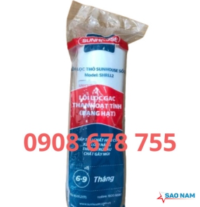 Lõi lọc thô Sunhouse số 2 GAC than hoạt tính