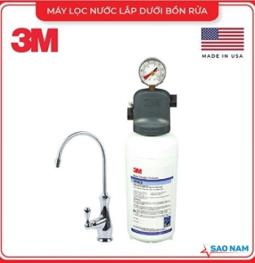 MÁY LỌC NƯỚC LẮP DƯỚI BỒN RỬA 3M ICE140-S KÈM VÒI 3M