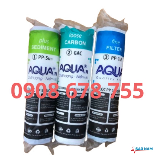 Bộ lõi lọc Aqua 123
