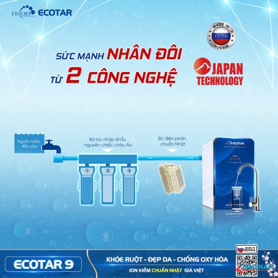 Máy lọc nước Geyser Ecotar 9