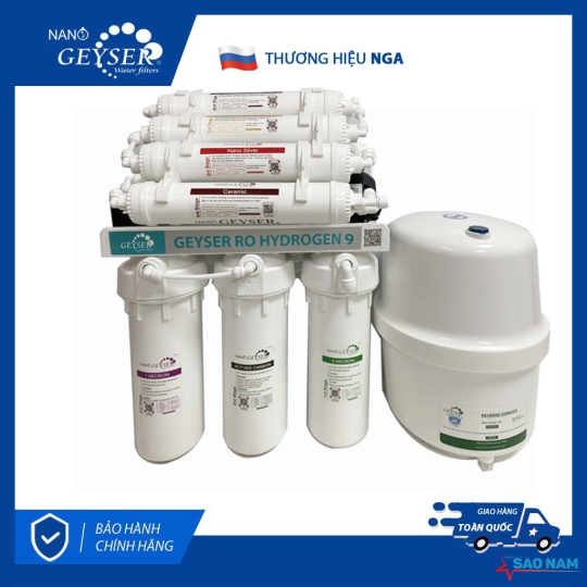 Máy lọc nước Geyser RO Hydrogen 9 