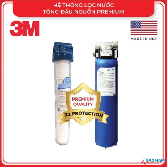 HỆ THỐNG LỌC NƯỚC TỔNG ĐẦU NGUỒN 3M PREMIUM