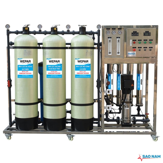 Dây Chuyền Lọc Nước Nước Tinh Khiết Đóng Bình Công Suất 5500 Lít/ Giờ