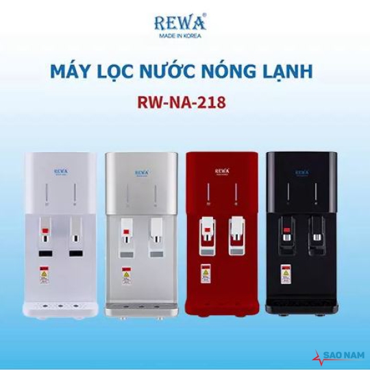 MÁY LỌC NƯỚC NÓNG LẠNH REWA RW-NA-218 