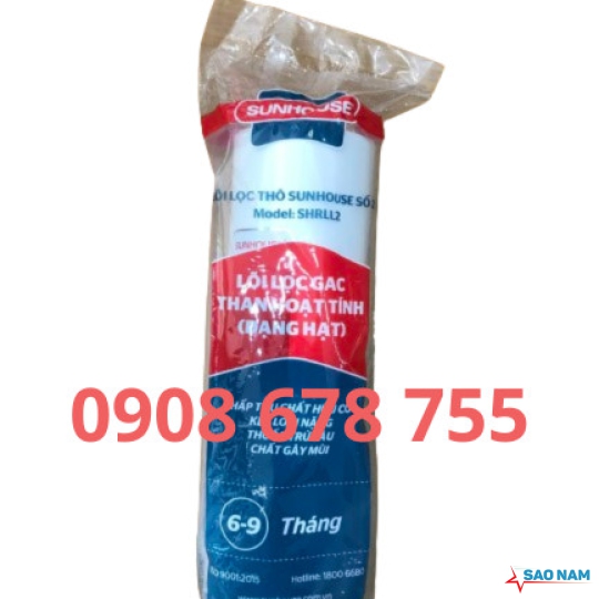 Lõi lọc thô Sunhouse số 2 GAC than hoạt tính